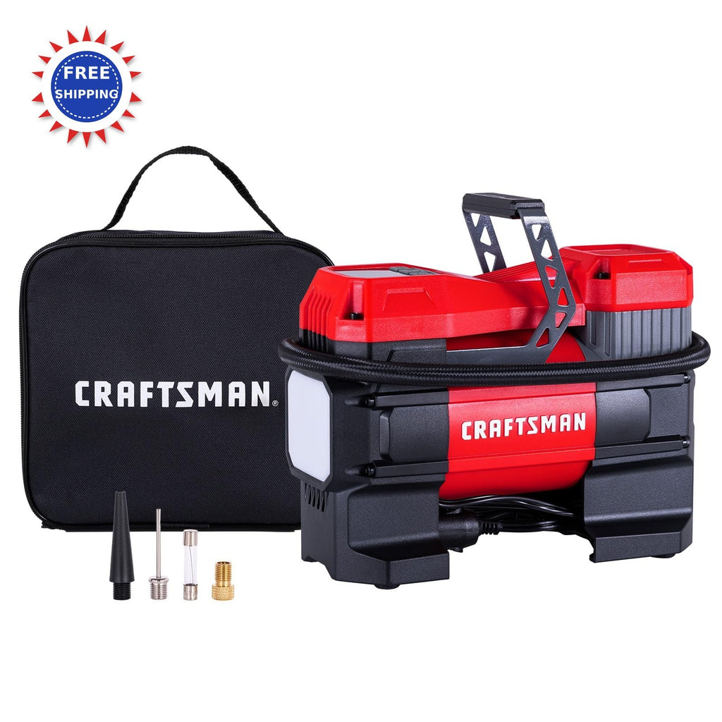 Tire Inflator Portable 12V Digital Air Compressor Pump 150PSI Auto Shut Off Led