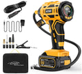 Portable Air Compressor, 21V Rechargeable Battery Powered 180PSI Handheld Pump